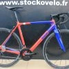 DEDACCIAI Vélo BEACON Carbone BF 100 Rouge/bleu -VTT Soldes Boutique BF 100 rouge bleu
