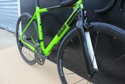 DEDACCIAI Vélo BEACON Carbone BF 100 Noir/vert Flash -VTT Soldes Boutique BF 100 vert flash 3