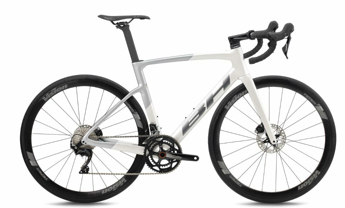 Vélo BH RS1 3.0 Carbone Shimano 105 11V 2023 Blanc Gris 3 Vélo BH RS1 3.0 Carbone Shimano 105 11V 2023 Blanc Gris