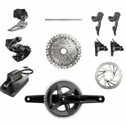 DEDACCIAI Vélo EXS Aerospeed Carbone SRAM Rival AXS 12V 2022 Noir -VTT Soldes Boutique SRAM rival AXS 12V 1