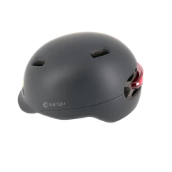 Smart4u Casque Vélo Avec Lumière City -VTT Soldes Boutique casque city noir 2