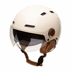 Marko Helmets Cadence (7 Couleurs, 2 Visières) -VTT Soldes Boutique casque de velo marko helmet blanc creme velo femme