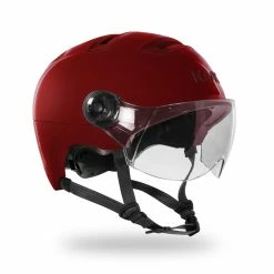 Kask URBAN R WG11 (visière Interchangeable) -VTT Soldes Boutique casque kask urban r wg11 bordeaux