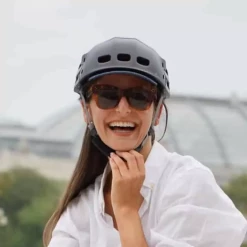 Casque Overade PLIXI FIT Pliable -VTT Soldes Boutique casque pliable velo noir homme femme