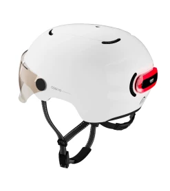 Cosmo Connected Casque Visière + Lumière Cosmo Fusion Pure 13 Cosmo Connected Casque Visière + Lumière Cosmo Fusion Pure -VTT Soldes Boutique casque velo avec visiere lumiere amovible cosmo fusion pure