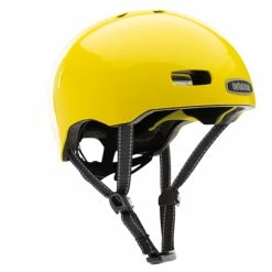 #143 Casque Nutcase Street MIPS (coloris Unis) -VTT Soldes Boutique casque velo colore jaune nutcase street sun day