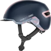 Abus Casque à Visière Design Et Réglable Hud Y (5 Modèles) -VTT Soldes Boutique casque velo femme bleu marine abus hud y midnight blue