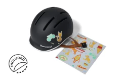 Casque Vélo Thousand Junior (5-11ans) -VTT Soldes Boutique casque velo thousand enfant junior noir stickers