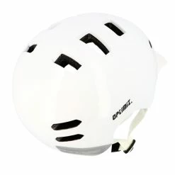 Casque Clignotant Direction Optimiz 0370 -VTT Soldes Boutique casque velo urbain blanc optimiz