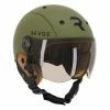 Casque Vélo Visière Premium Revoe -VTT Soldes Boutique casque velo visiere homme design kaki