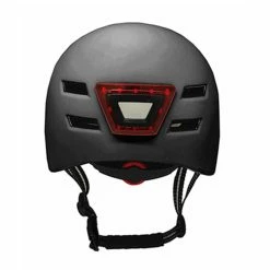 Casque Lumineux Optimiz O365 (noir Ou Blanc) -VTT Soldes Boutique casque velo visiere noir mat optimiz