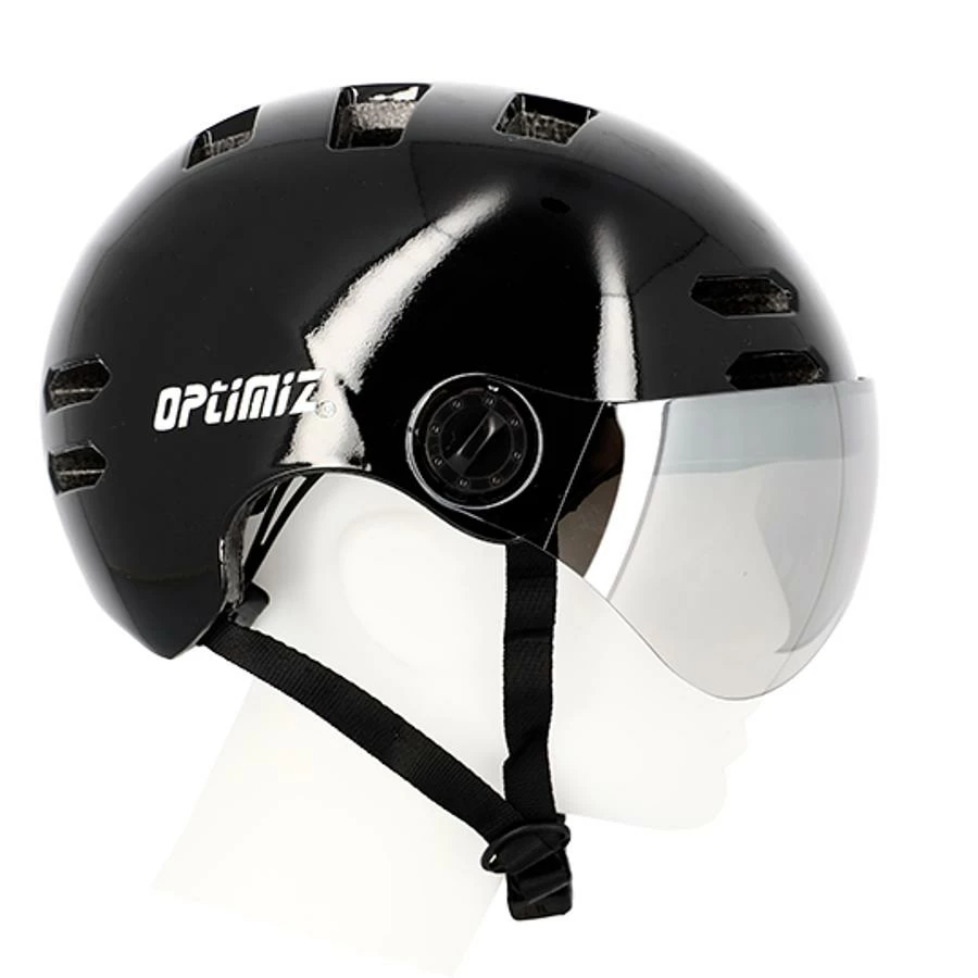 Casque Vélo Urbain à Visière (écran Fumé) 0380 Optimiz 3 Casque Vélo Urbain à Visière (écran Fumé) 0380 Optimiz