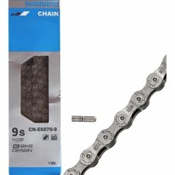 Chaine SHIMANO CN-E6070 138 Maillons - 9Vit