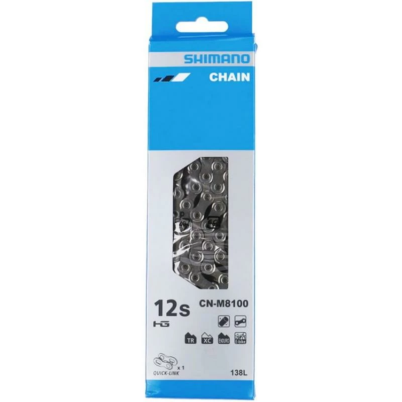 Chaine SHIMANO XT CN-M8100 - 138L / 12Vit 3 Chaine SHIMANO XT CN-M8100 - 138L / 12Vit