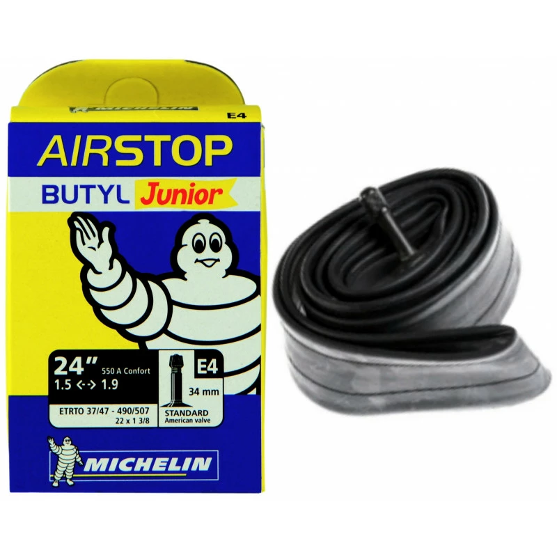 Chambre à Air MICHELIN E4 24"x1.50/1.90 3 Chambre à Air MICHELIN E4 24"x1.50/1.90