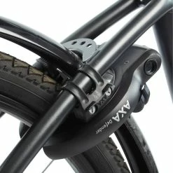 Axa Bike Security Antivol Roue Vélo Axa Defender (fix. Incluse) -VTT Soldes Boutique defender black flexible black 3