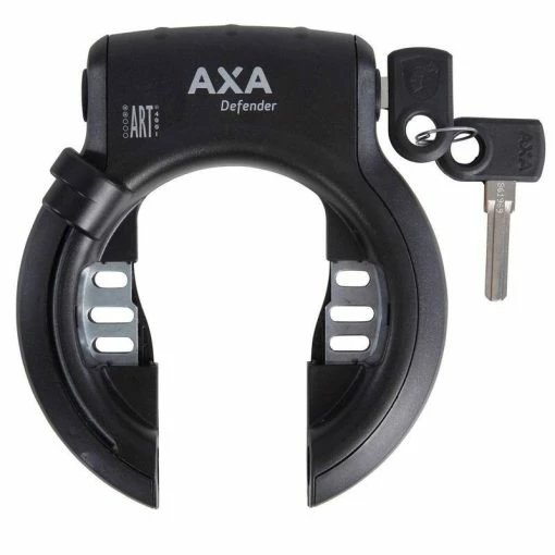 Axa Bike Security Antivol Roue Vélo Axa Defender (fix. Incluse) -VTT Soldes Boutique defender black flexible black