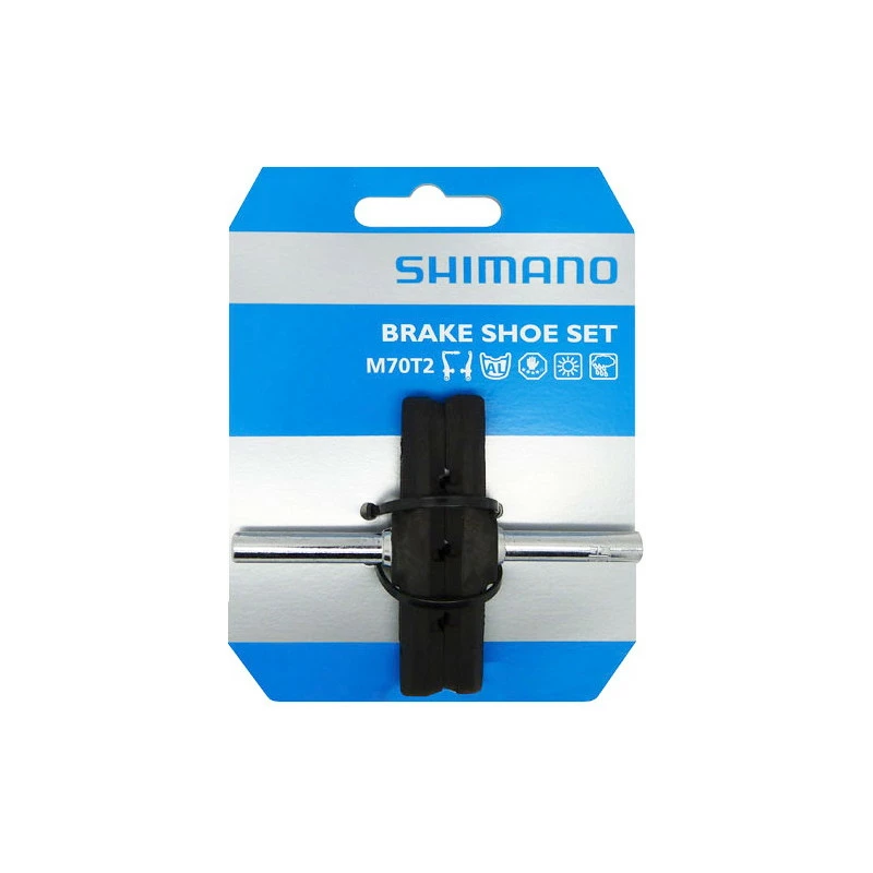 Patins V-Brake SHIMANO M70T2 La Paire 3 Patins V-Brake SHIMANO M70T2 La Paire