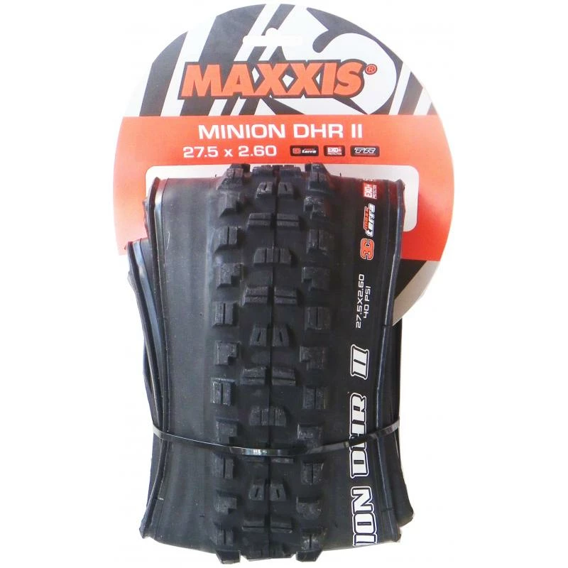 Pneu MAXXIS MINION DHR II 27.5x2.60 EXO+ 3C MaxxTerra Tubeless Ready 3 Pneu MAXXIS MINION DHR II 27.5x2.60 EXO+ 3C MaxxTerra Tubeless Ready