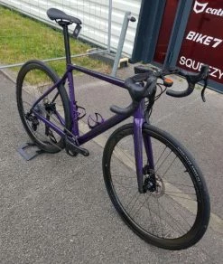 Vélo TIME ALPE D’HUEZ 01 DISC Campagnolo EKAR 13V Gloss Carbone Purple -VTT Soldes Boutique time 01 purple ekar 13 3